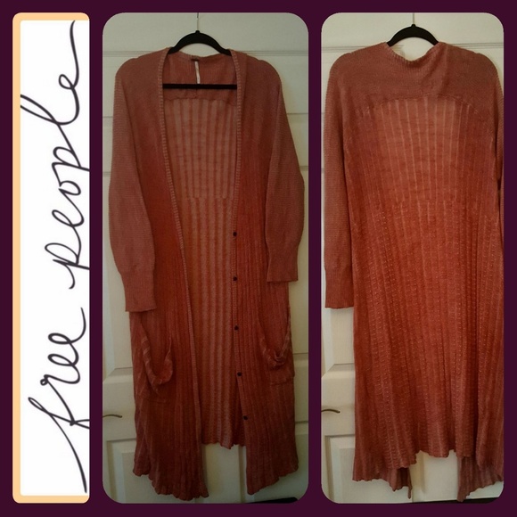 Free People Sweaters - 🍑FREE PEOPLE🍑 Cozy Knit Cardigan Duster